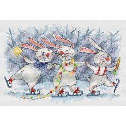 Borduurpakket "Festive round dance" 13x20 cm MP-Studia M-993