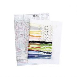 Borduurpakket "Festive round dance" 13x20 cm MP-Studia M-993