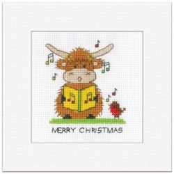 Highland Card - Christmas Carol