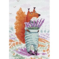 Borduurpakket KLART "Lavender for her" PANNA 8-233