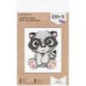 Borduurpakket KLART "Raccoon Tisha" PANNA 8-327