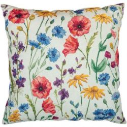 Kussen kit PANNA "Cushion front. Poppies and Echinacea" PANNA PD-7329