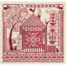 Borduurpakket PANNA "Hearth and home" PANNA SO-0886