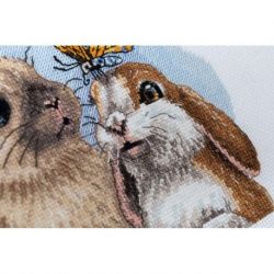 Borduurpakket KLART "Furry friends" PANNA 8-522