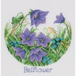 Borduurpakket KLART "Floral tenderness. Bellflowers" PANNA 8-533
