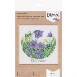 Borduurpakket KLART "Floral tenderness. Bellflowers" PANNA 8-533