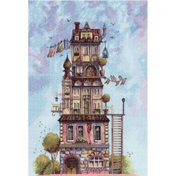 Borduurpakket PANNA "Wind blows in attic" PANNA GM-7461