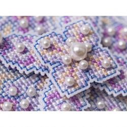 Borduurpakket PANNA "Christmas toy. Purple ball" PANNA IG-7366