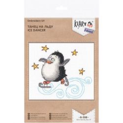 Borduurpakket KLART "Ice dancer" PANNA 8-288
