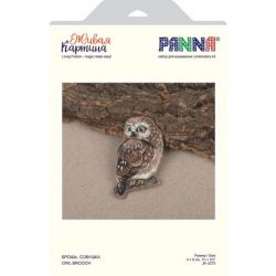 Broche kit PANNA"Owl broche" PANNA JK-2273