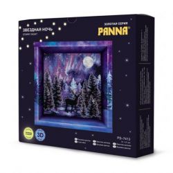 Borduurpakket PANNA "Starry night" PANNA PS-7413