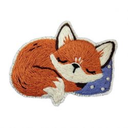 Broche kit PANNA "Broche Sleeping fox" 5,5x4,5 cm PANNA JK-2344