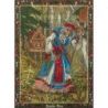 Borduurpakket PANNA "Slavic mythology. Baba Yaga" 27x36.5 cm PANNA VS-7408