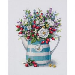 Borduurpakket PANNA "Midst of july" 26.5 x 33.5 cm PANNA C-7291