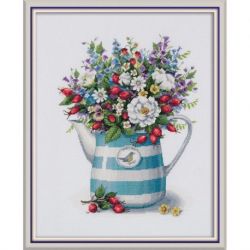 Borduurpakket PANNA "Midst of july" 26.5 x 33.5 cm PANNA C-7291