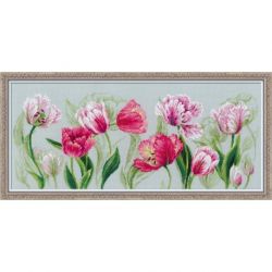 Borduurpakket Spring Tulips 100/052
