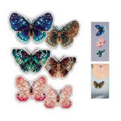 Ornament Soaring Butterflies RIOLIS-1997AC