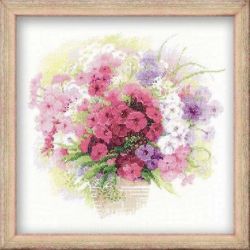 Borduurpakket Watercolour Phlox 1069