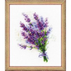 Borduurpakket Bouquet with Lavender 1607