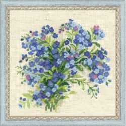 Borduurpakket Forget Me Nots 1496