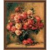 Borduurpakket Bouquet of Roses after Pierre-August Renoir's painting 1